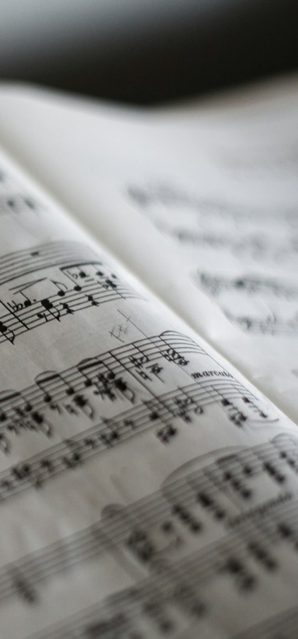 Hand-written manuscript paper